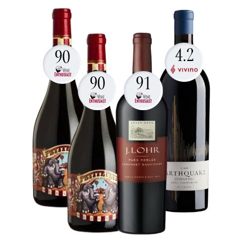 Buy 4 - American Red Wines